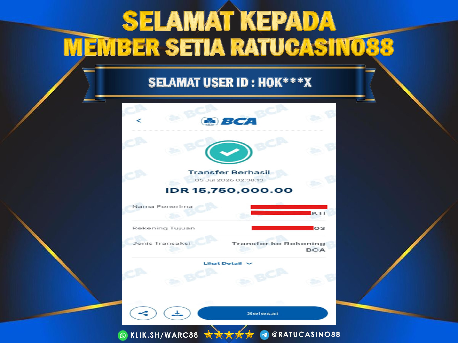 WITHDRAWAL MEMBER 246
